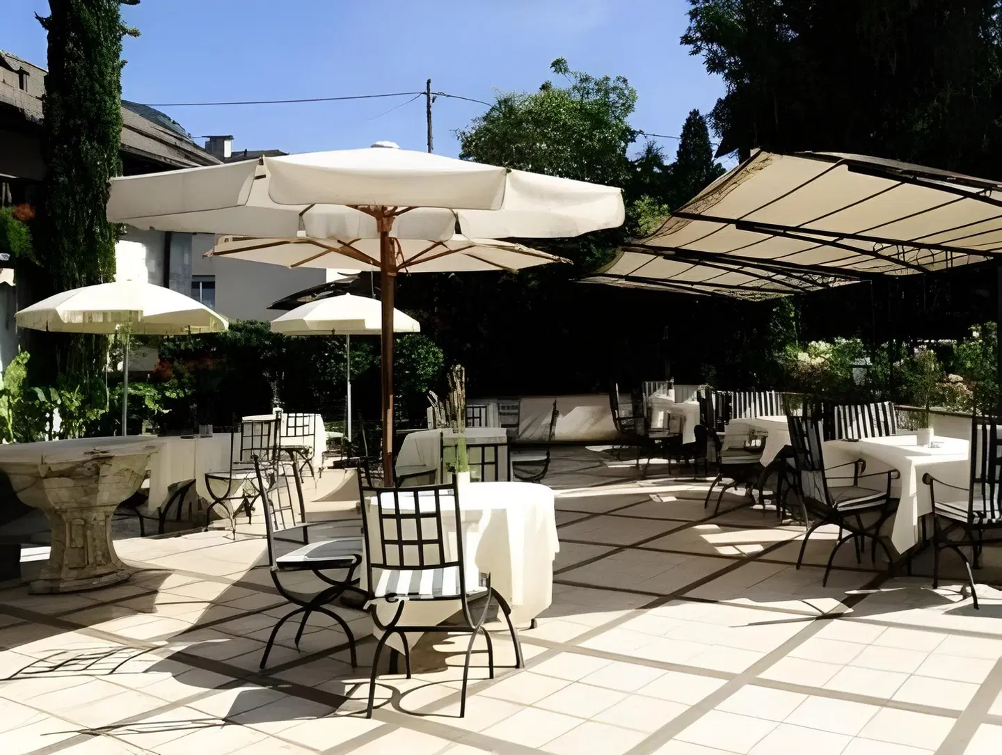 Castel Rundegg Terrasse