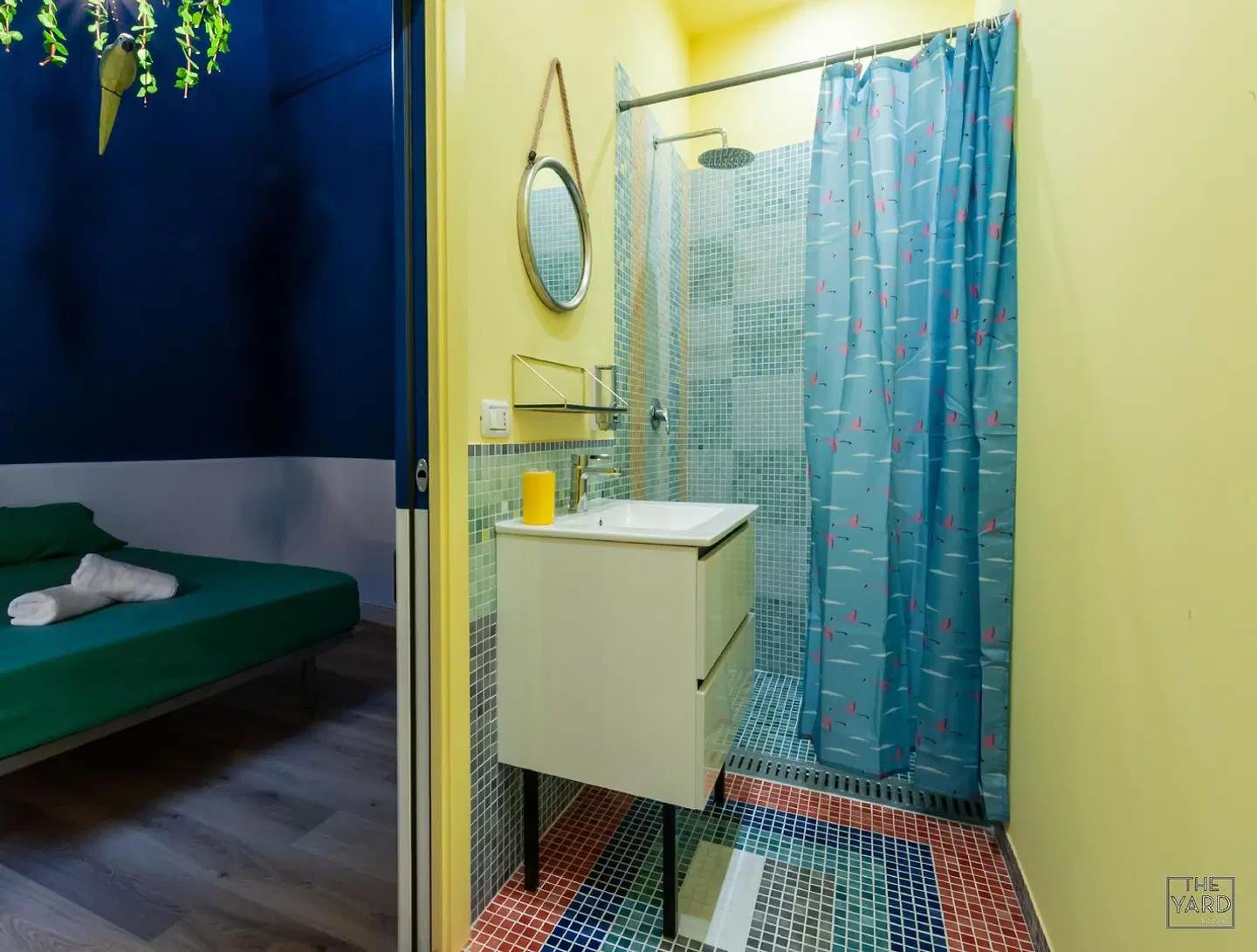 The Yard Hostel Badezimmer