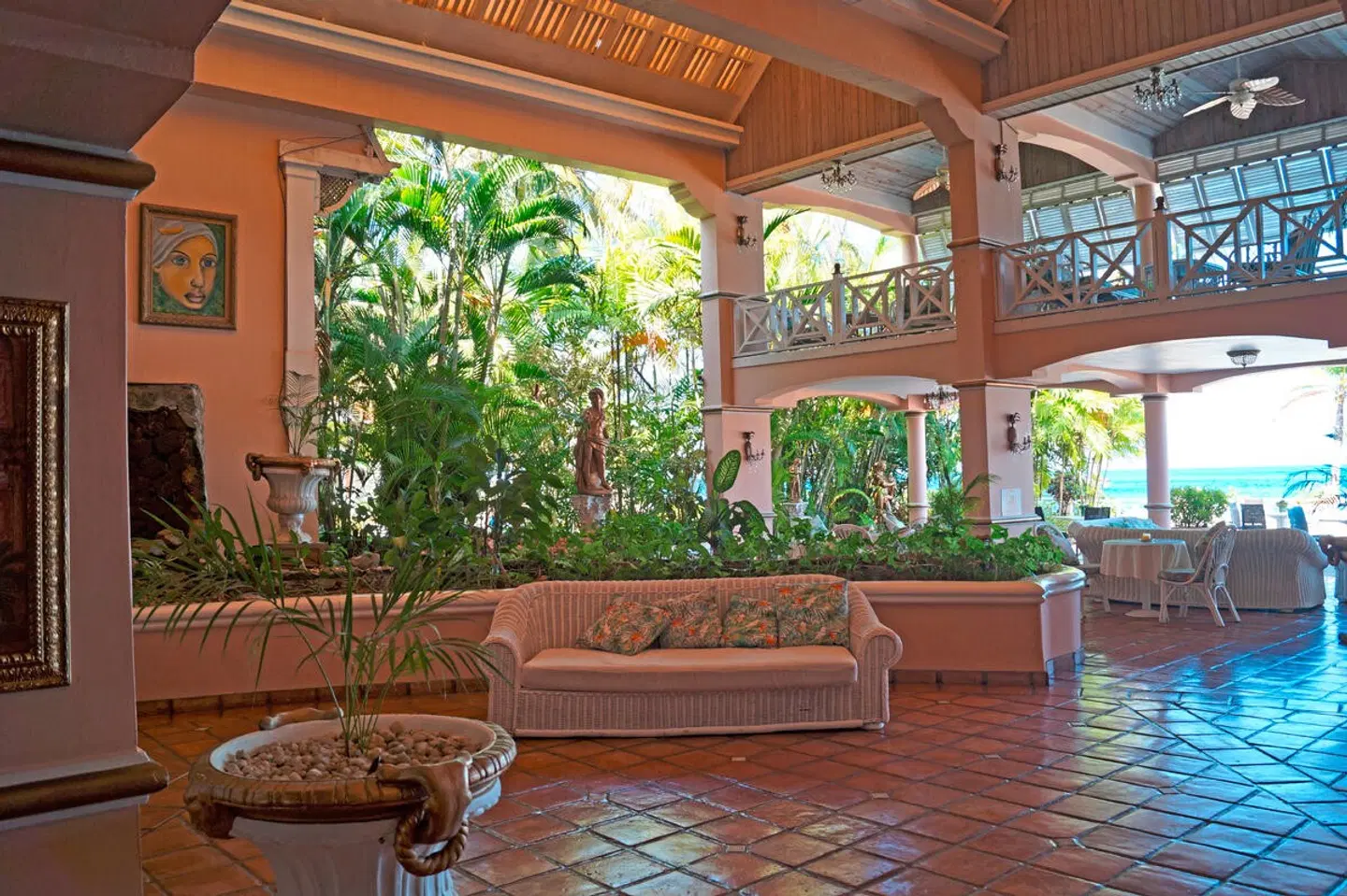 Coco Reef Resort & Spa Terrasse