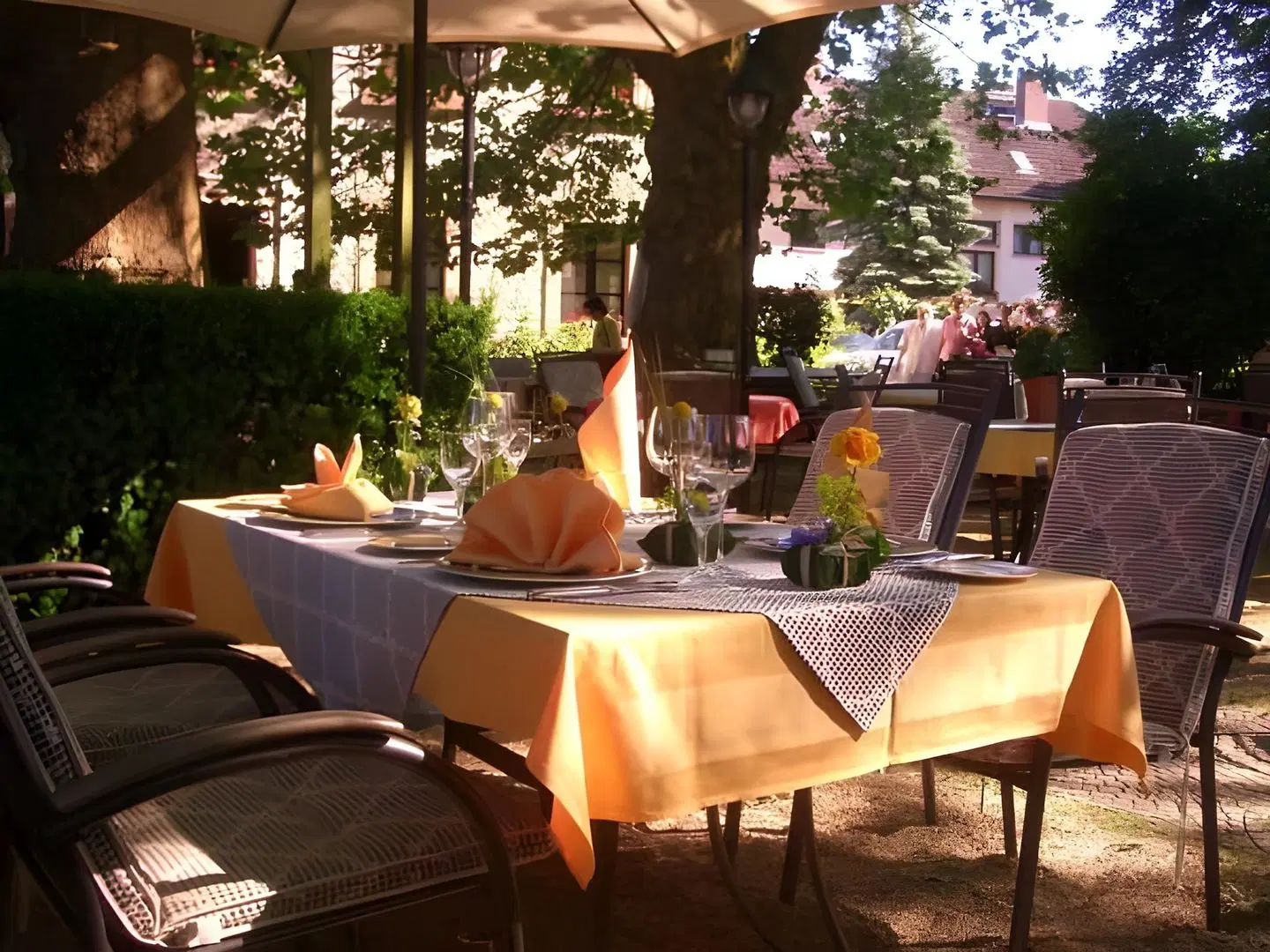 Landhaus Diedert Terrasse