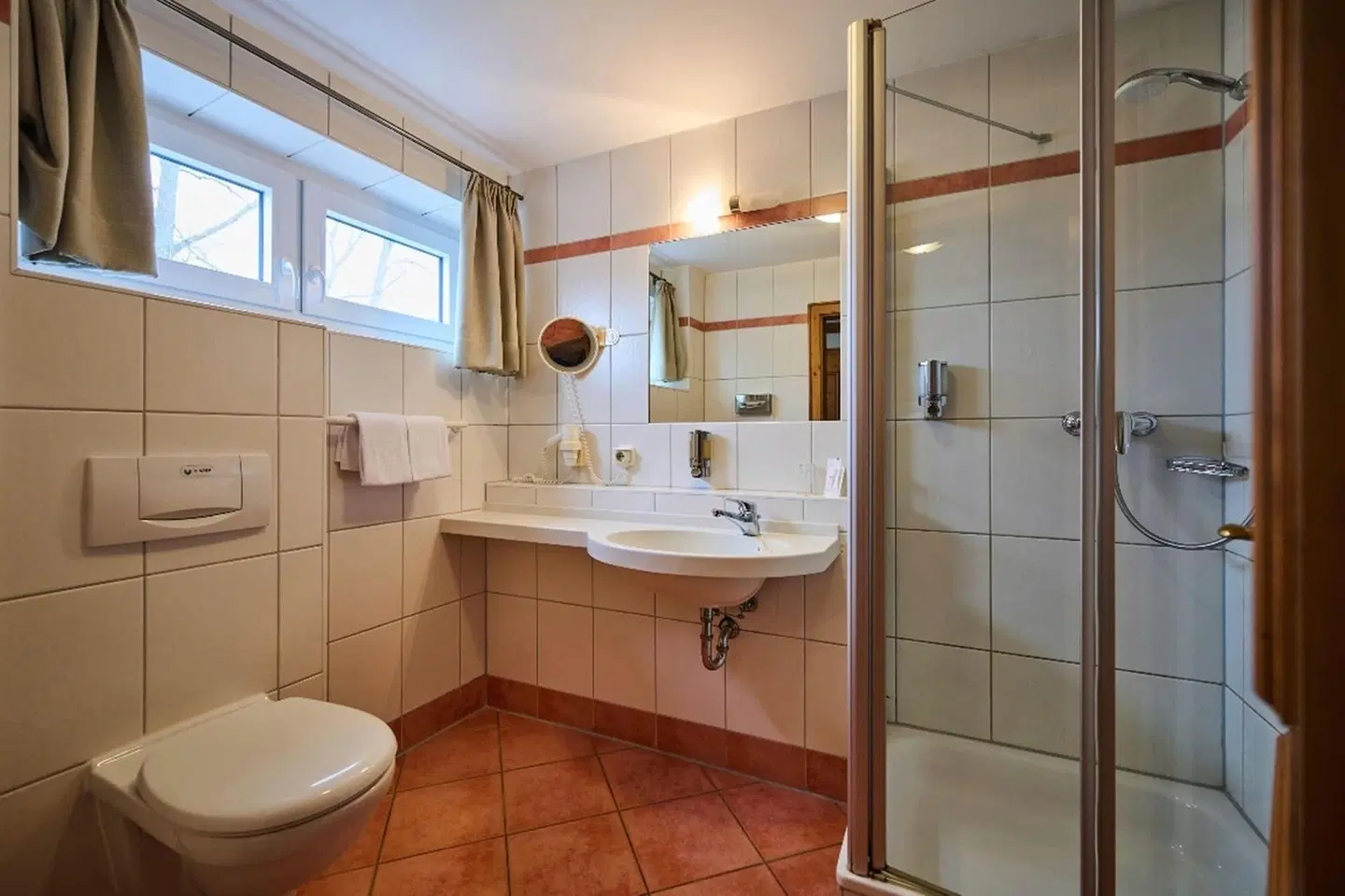 Hotel am See Badezimmer
