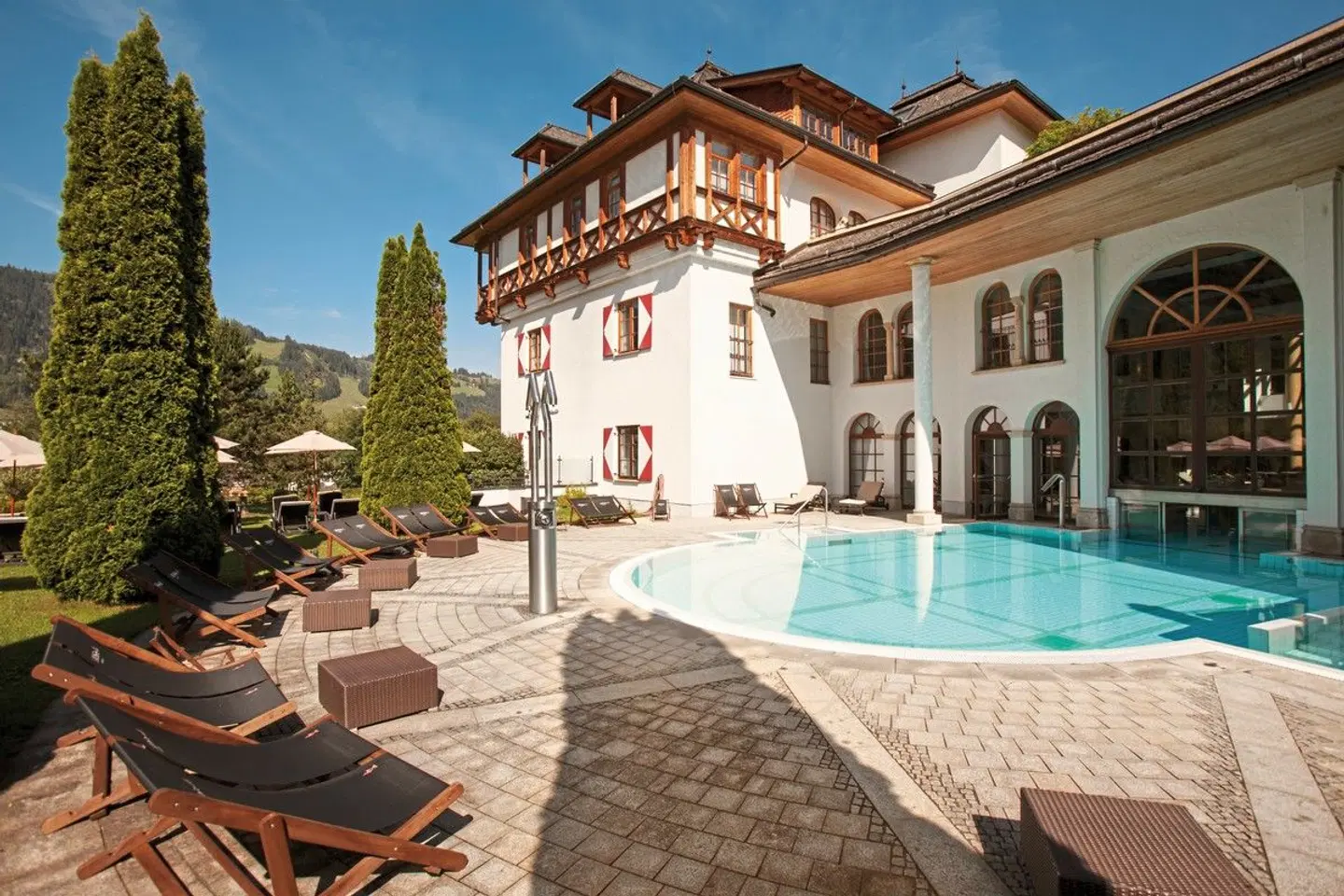 Schlosshotel Kitzbühel - THE SPA MOMENTUM by A-ROSA Collection OUTDOOR_POOL