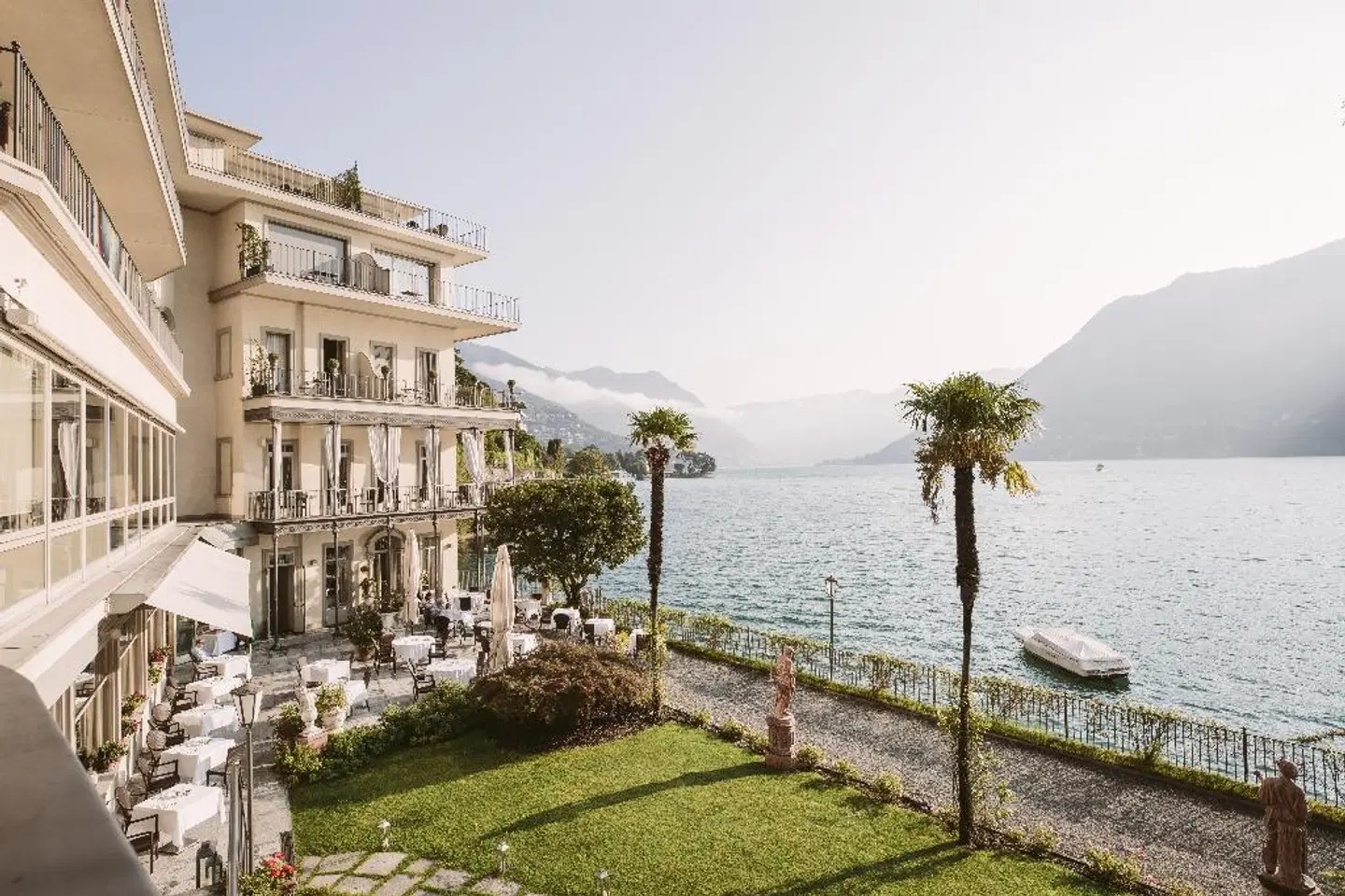 Hotel Villa Flori Garten