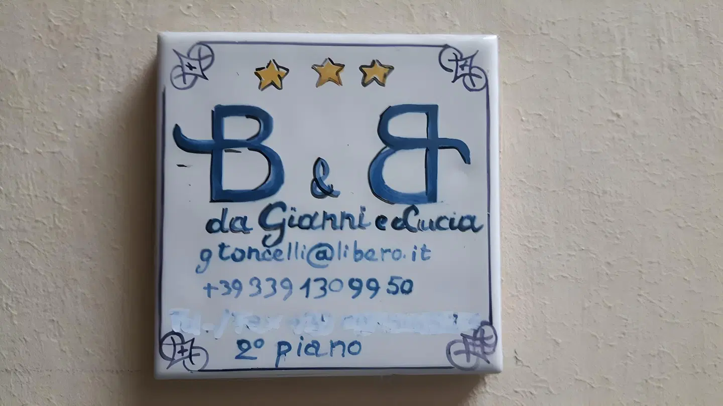 Da Gianni e Lucia Rooms Landkarte