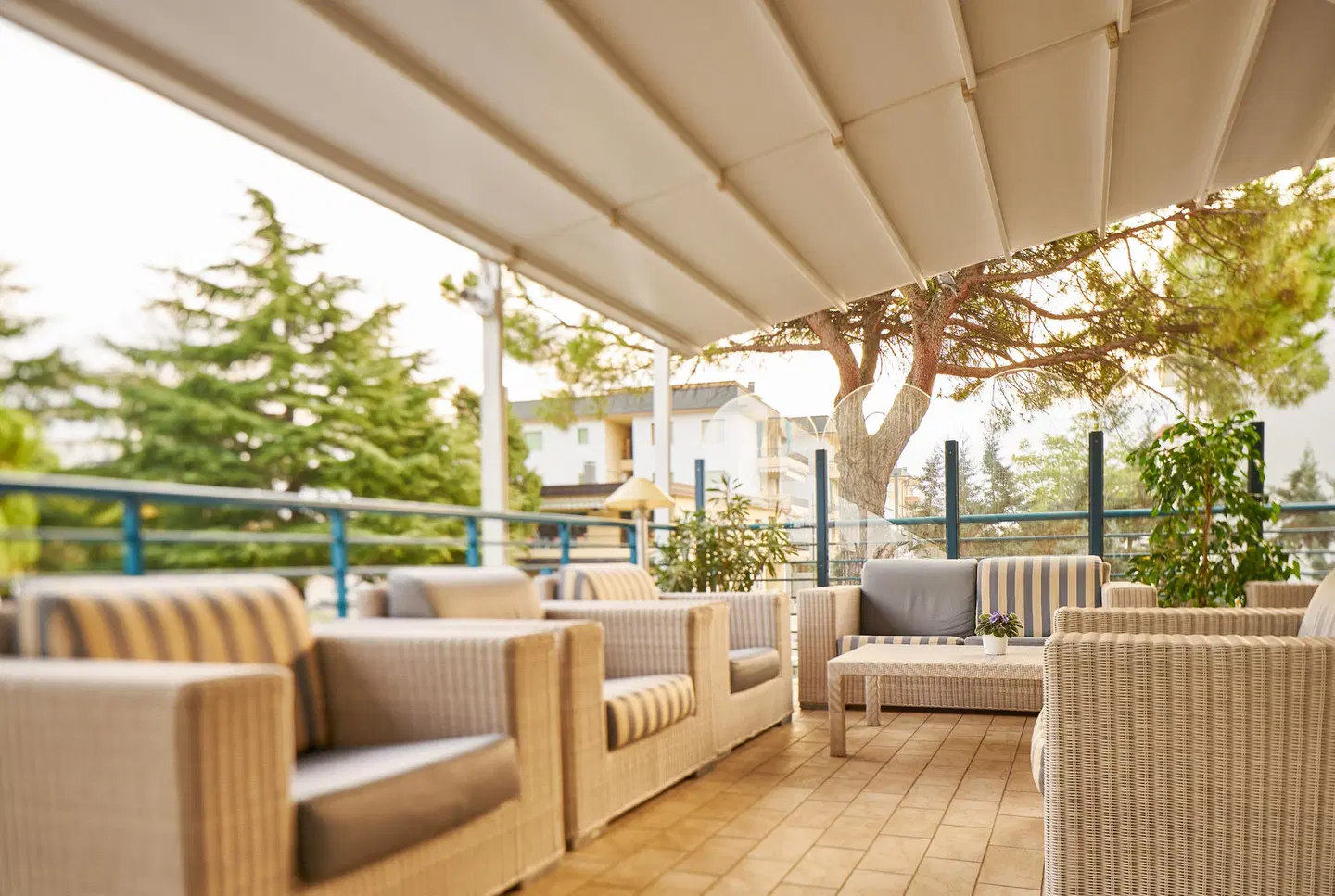 Hotel Rialto Grado Terrasse