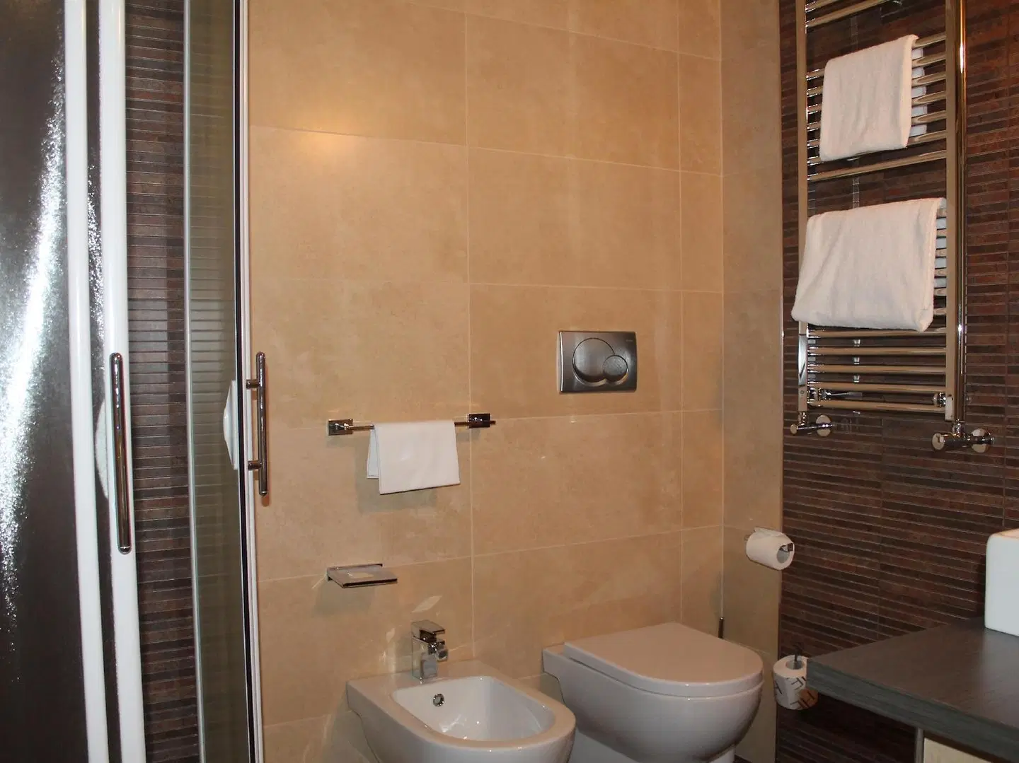 Hotel Mozart Badezimmer