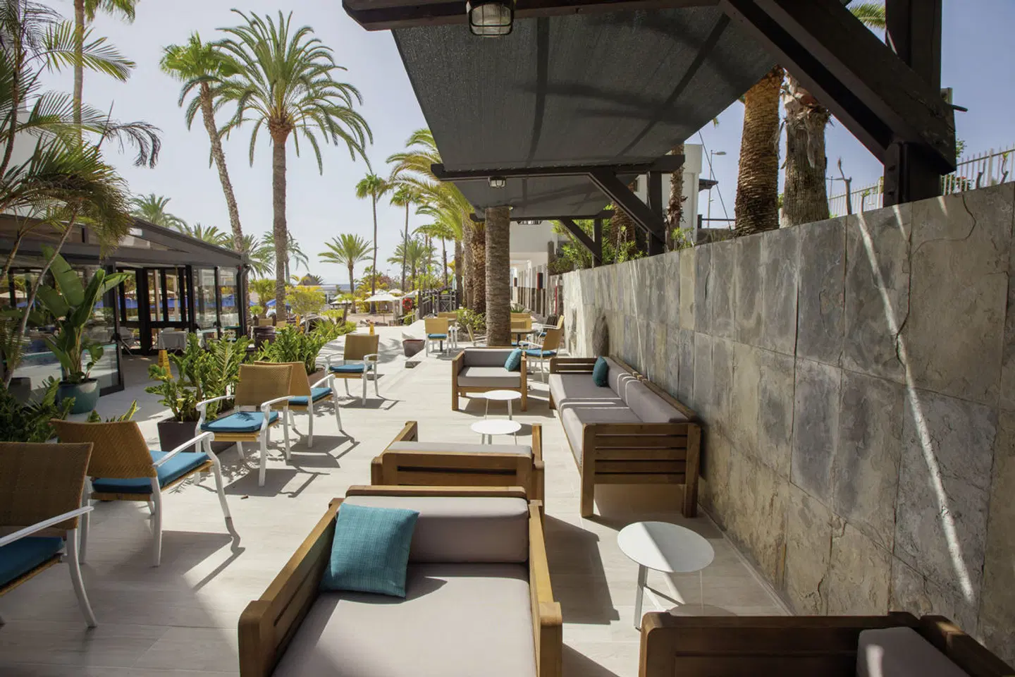 Corallium Beach by Lopesan Hotels Terrasse