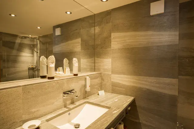 Sunstar Hotel Klosters Badezimmer