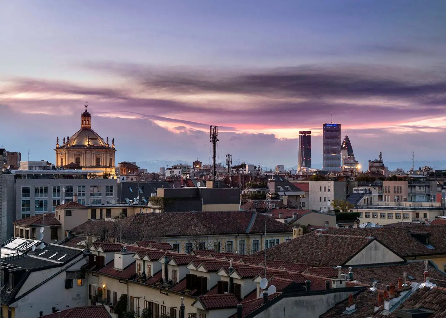 Radisson Collection Hotel, Santa Sofia Milan Terrasse