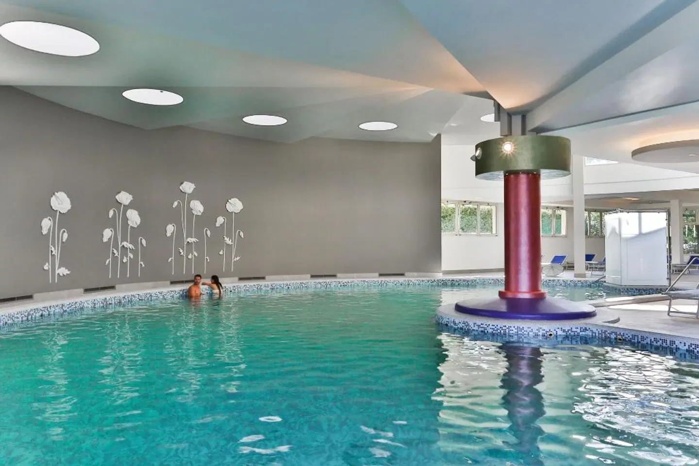 Hotel Terme Savoia Wellness Hallenbad