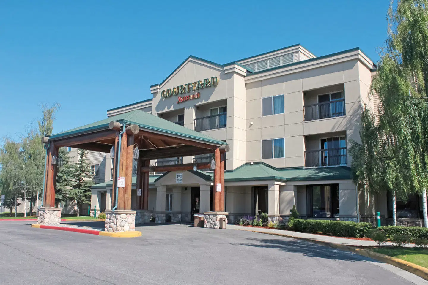 Courtyard by Marriott Anchorage Airport EXTERIOR