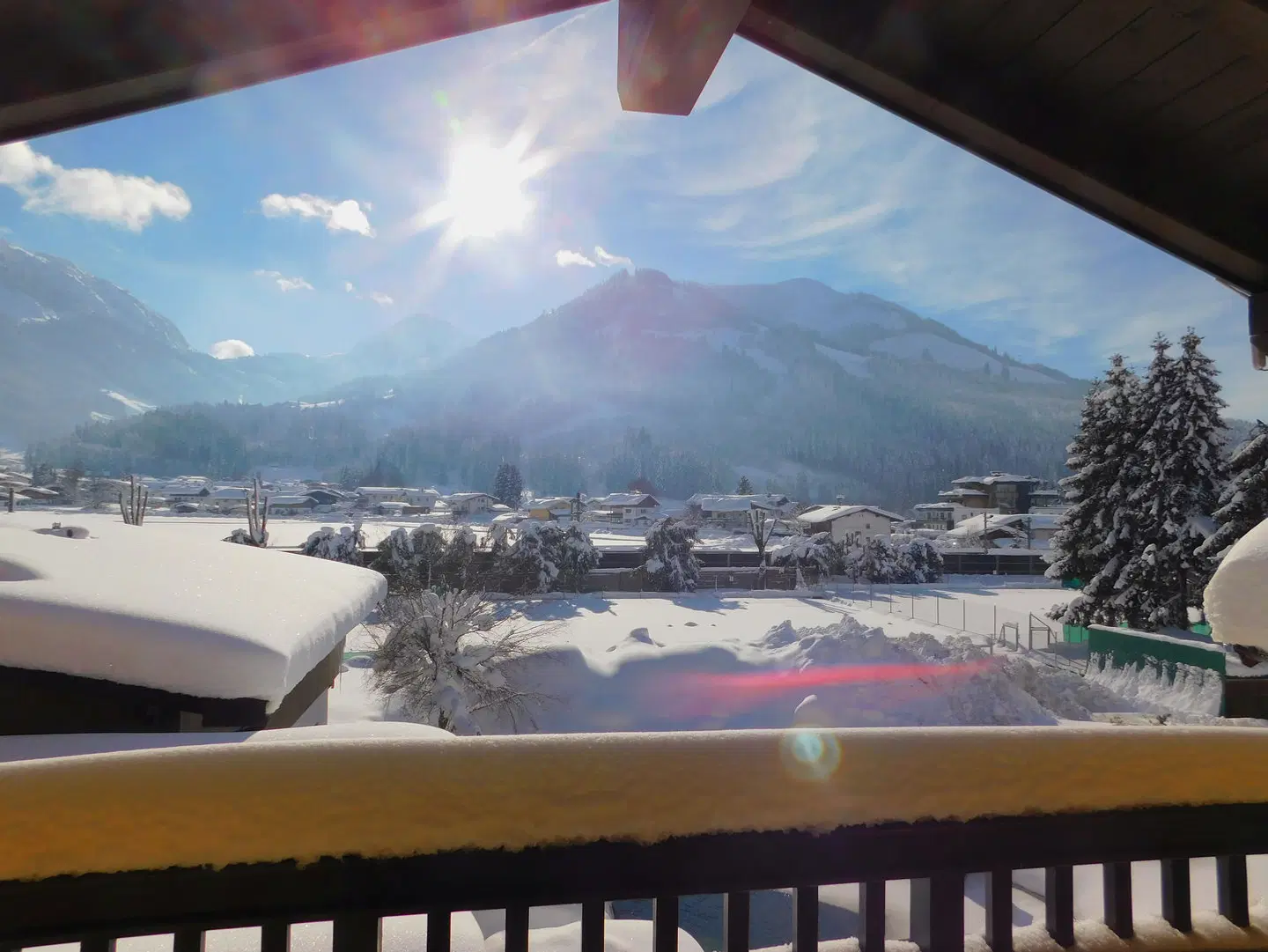 Vital & Sporthotel Brixen Terrasse