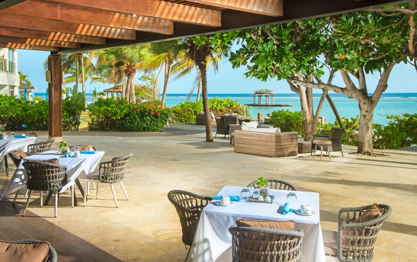 Coyaba Beach Resort Terrasse