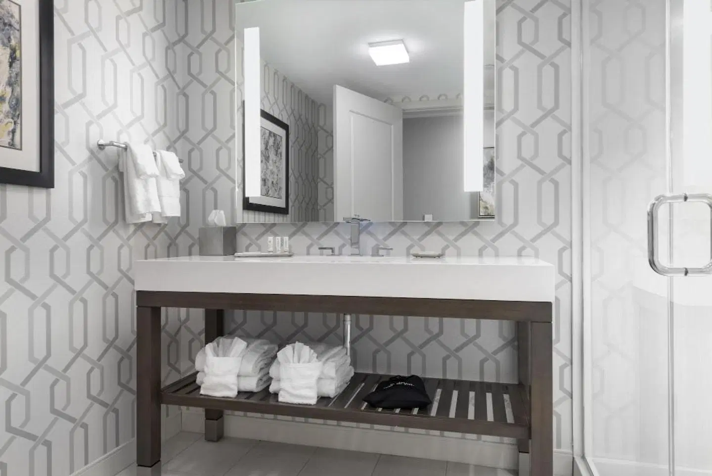 Courtyard by Marriott Edgewater NYC Area Badezimmer