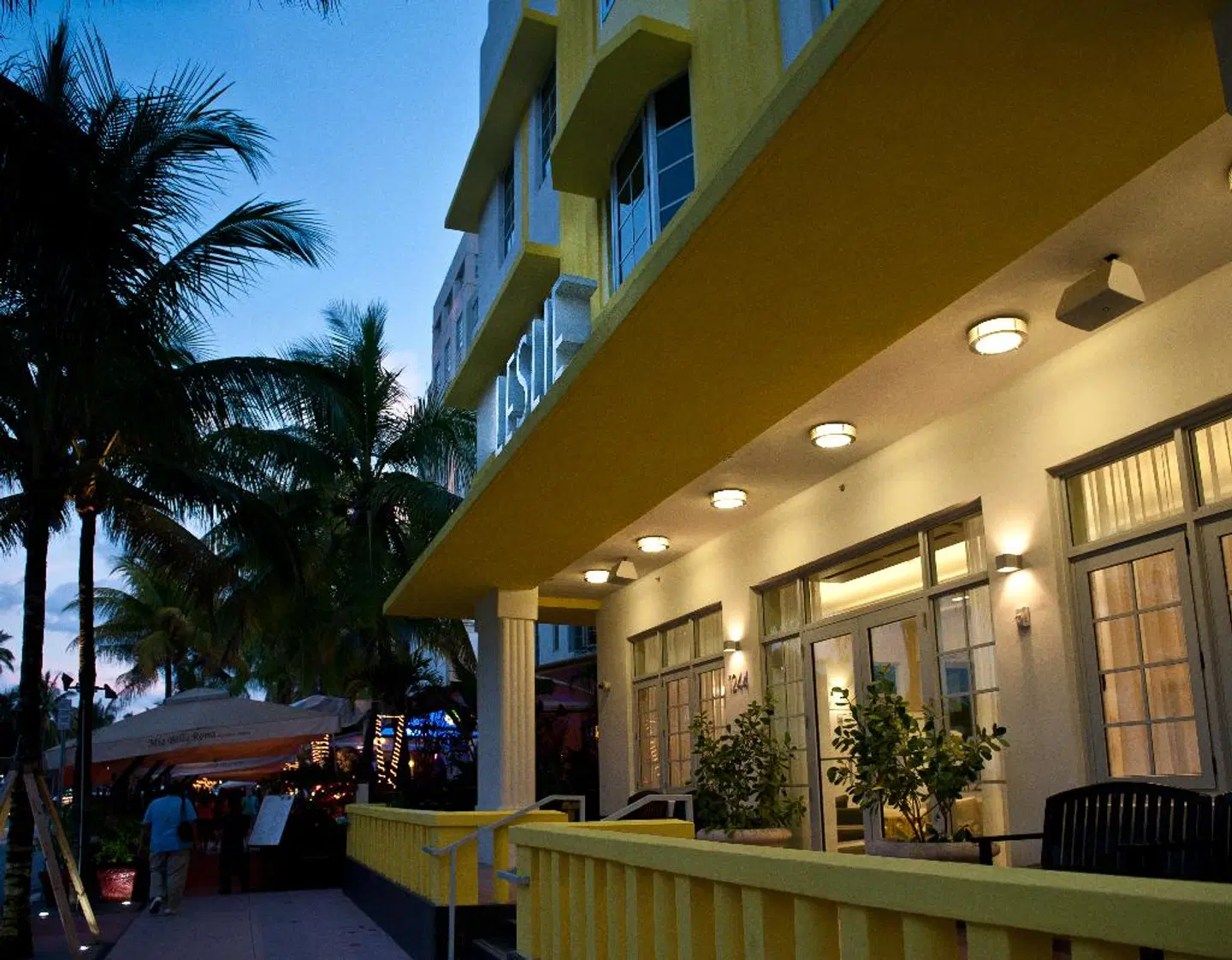 Leslie Hotel Terrasse