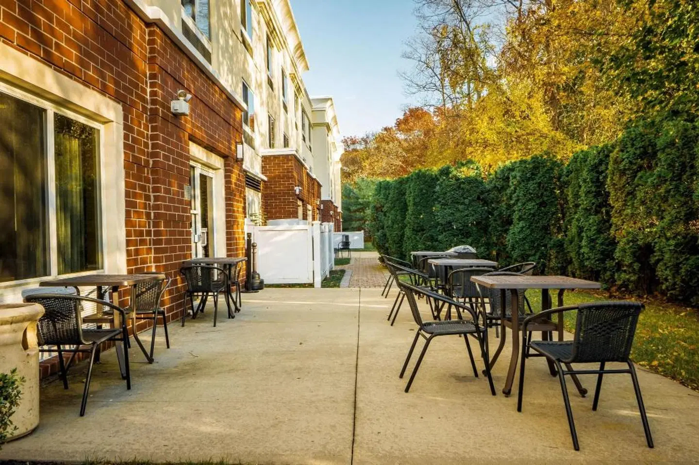 Fairfield Inn by Marriott Medford Long Island Terrasse