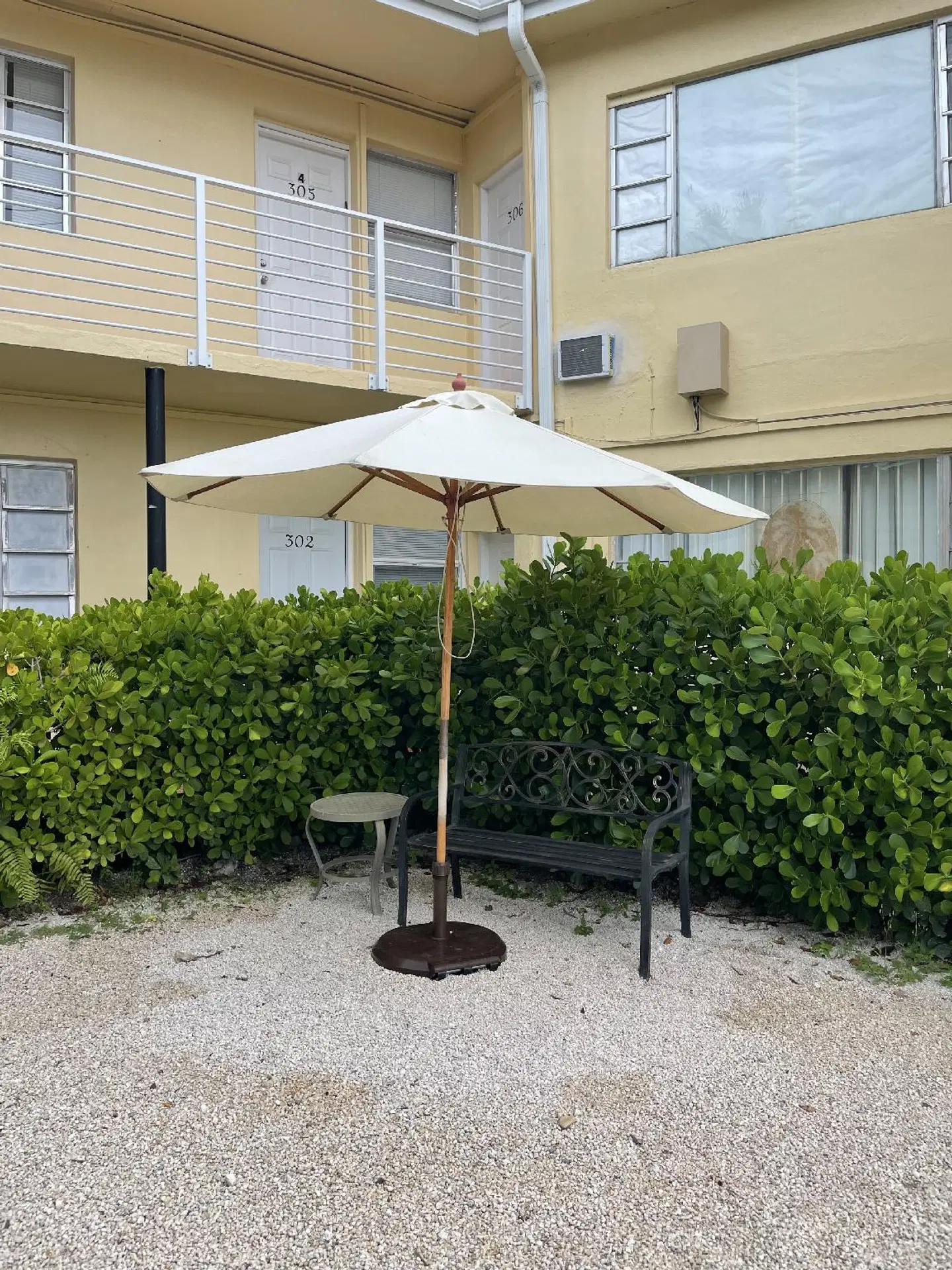 Beach Place Hotel Garten