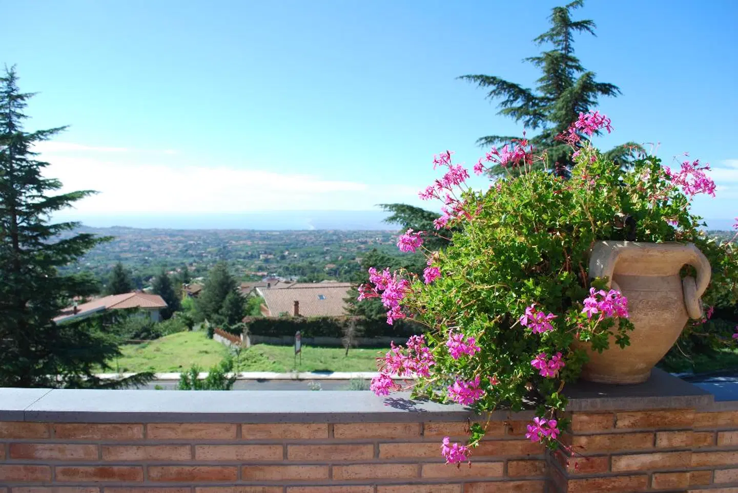 Etna Royal View Terrasse