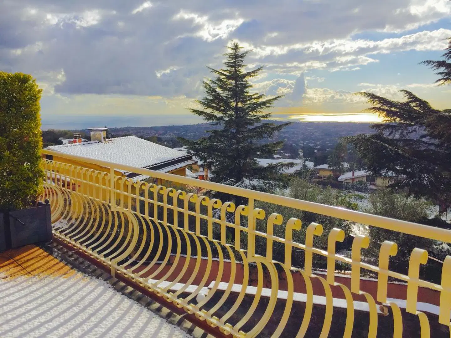Etna Royal View Terrasse