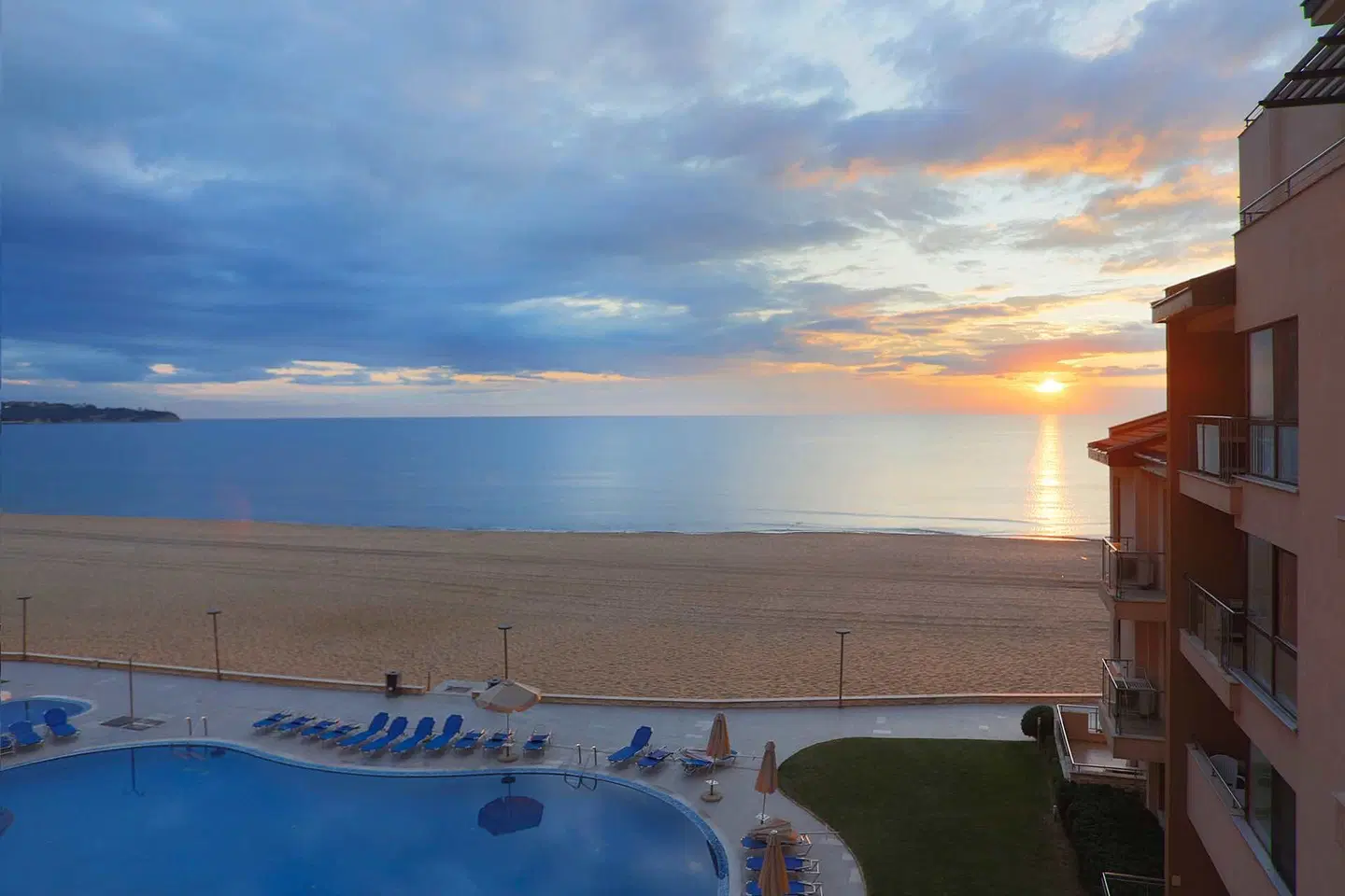 Obzor Beach Resort Terrasse