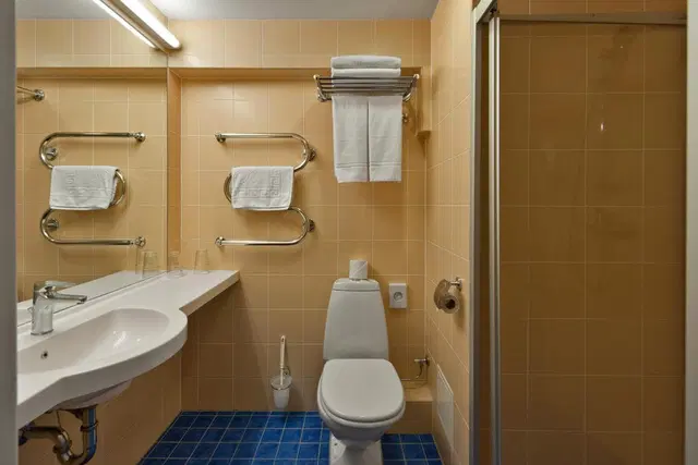 Europa City Vilnius Hotel Badezimmer