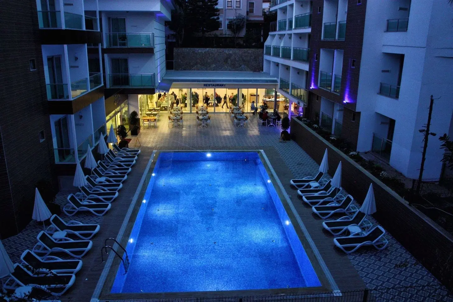 Kleopatra Atlas Hotel Hallenbad