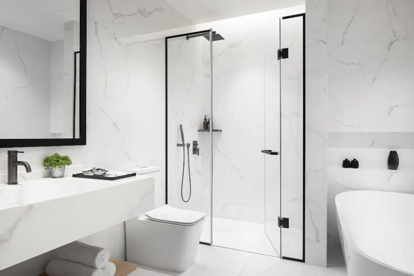 Citadines Flatiron Phnom Penh Badezimmer