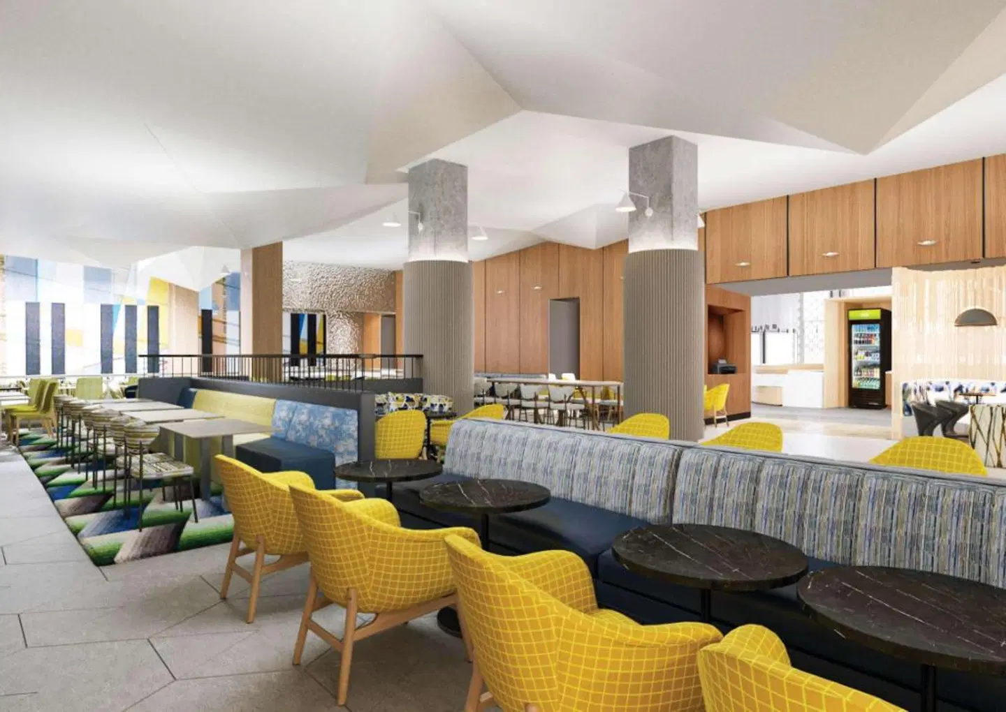 Home2 Suites By Hilton New York Times Square Bar