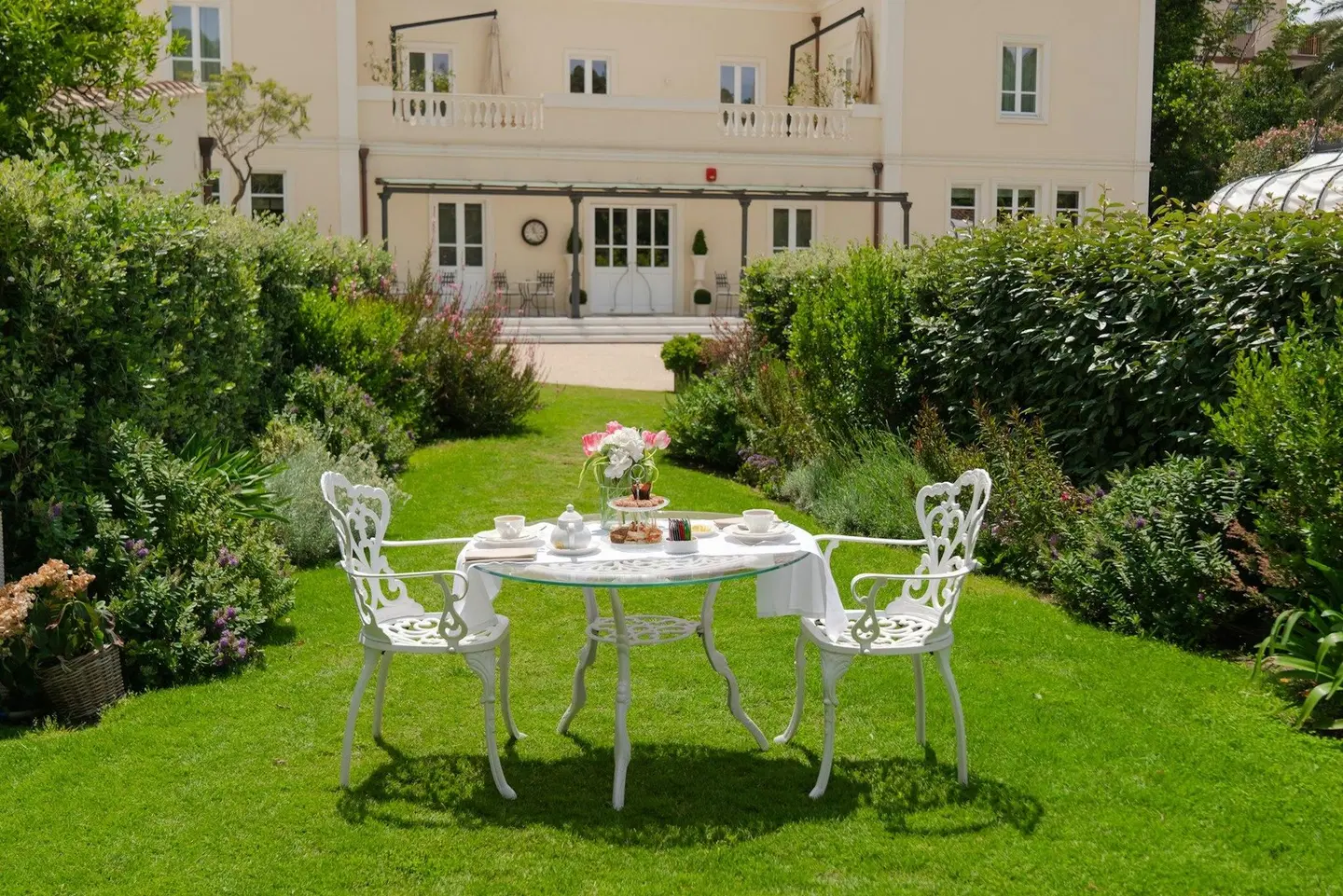 Hotel Villa Fanny Garten