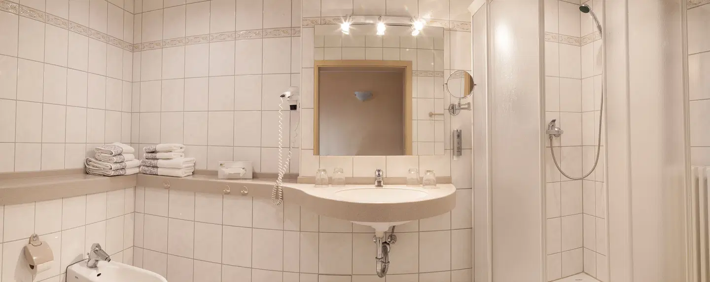 Hotel Kammweg Badezimmer
