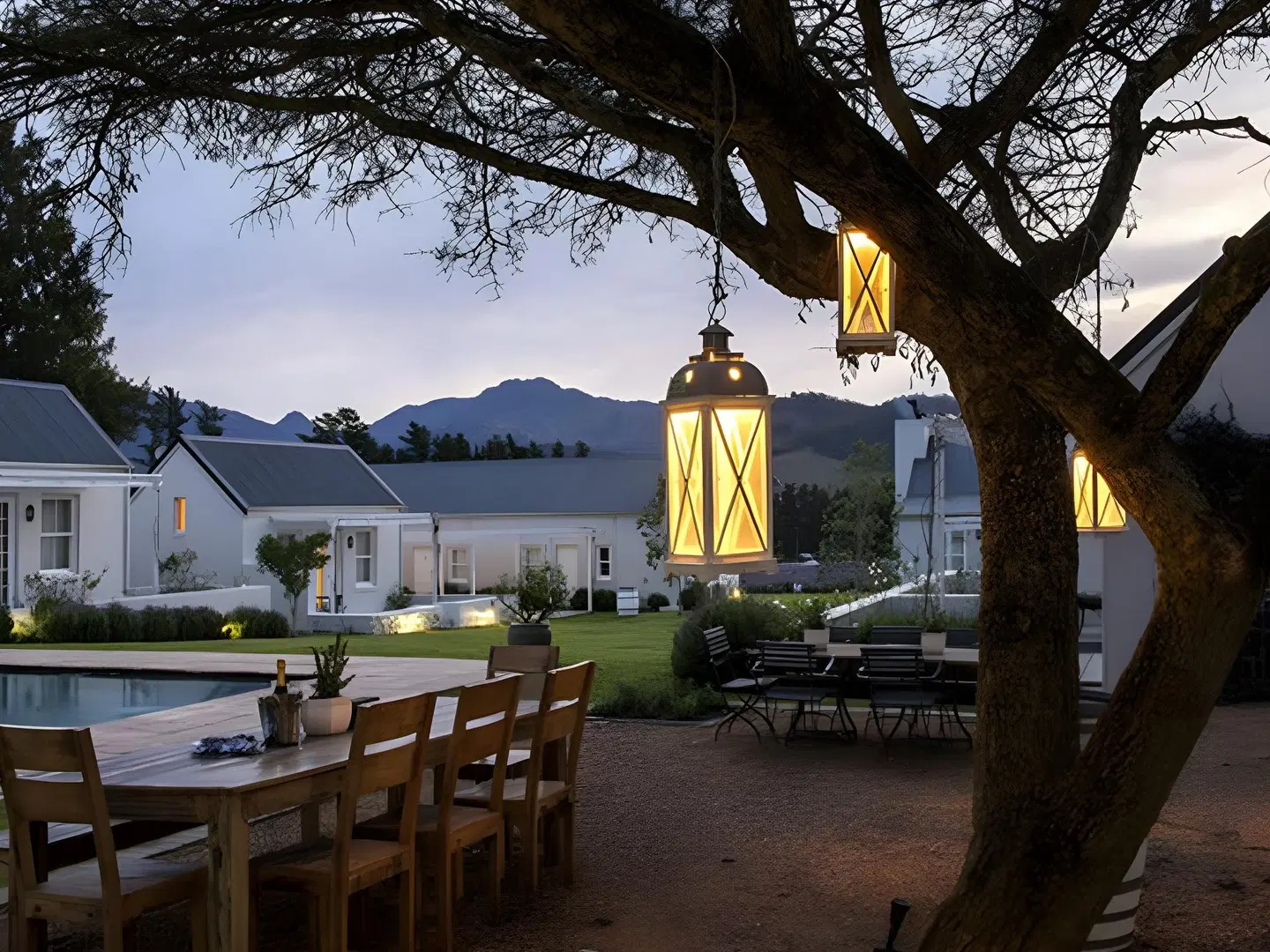 Lavender Farm Guest House Terrasse