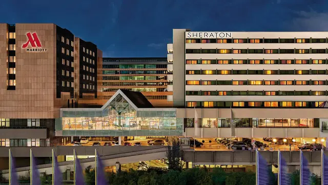 Frankfurt Airport Marriott Hotel EXTERIOR