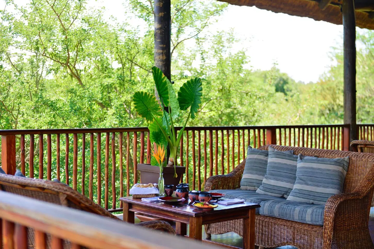 Pestana Kruger Lodge Terrasse