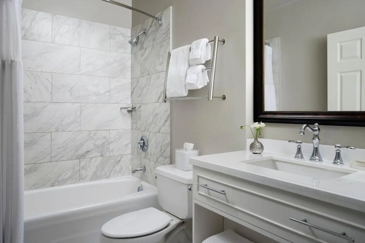 Marriott Vacation Club Pulse at Custom House, Boston Badezimmer
