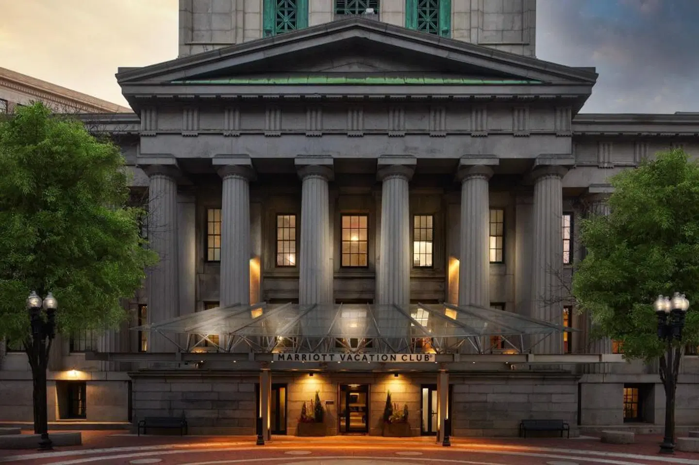 Marriott Vacation Club Pulse at Custom House, Boston Terrasse