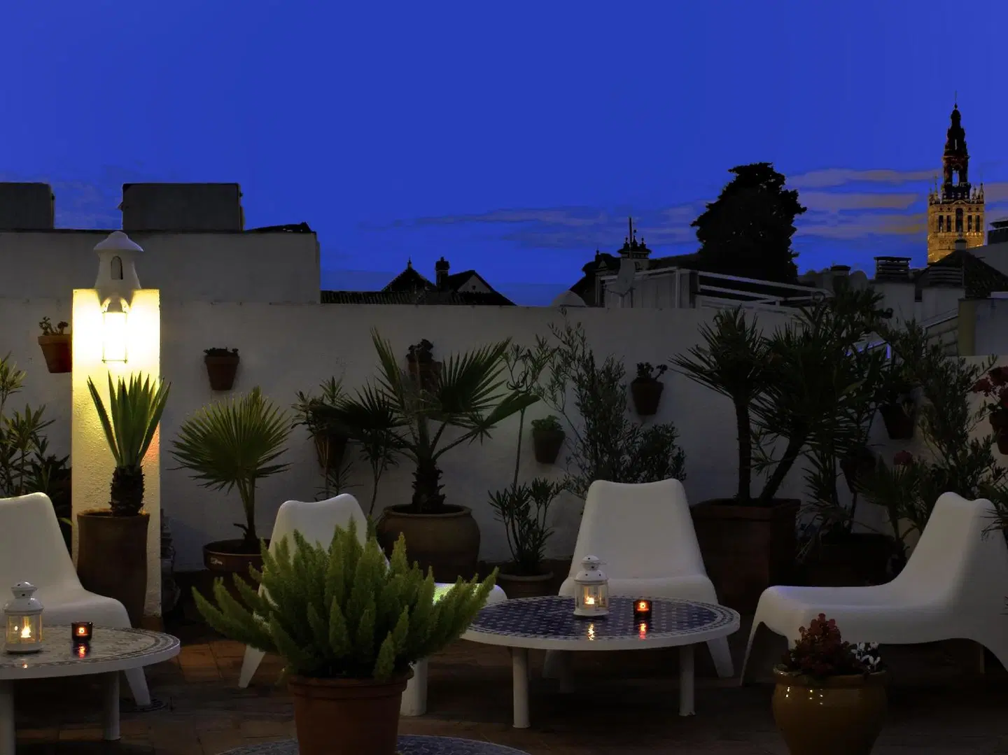 Un Patio en Santa Cruz Terrasse