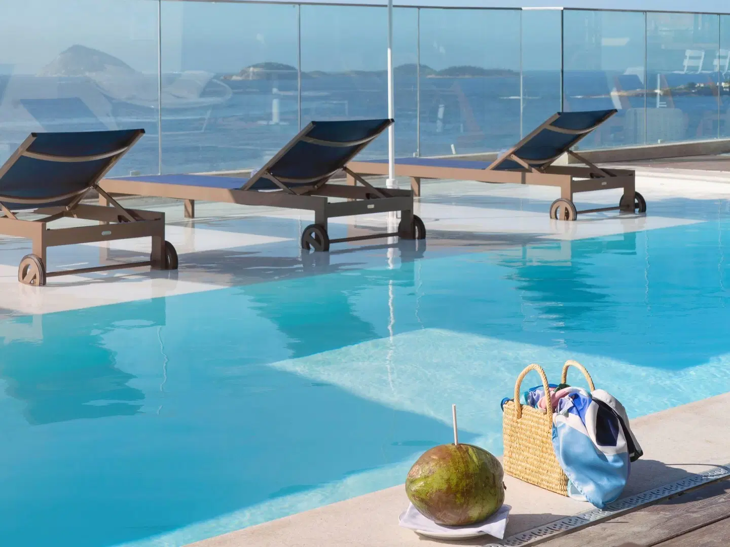 Novotel Rio De Janeiro Copacabana Hallenbad