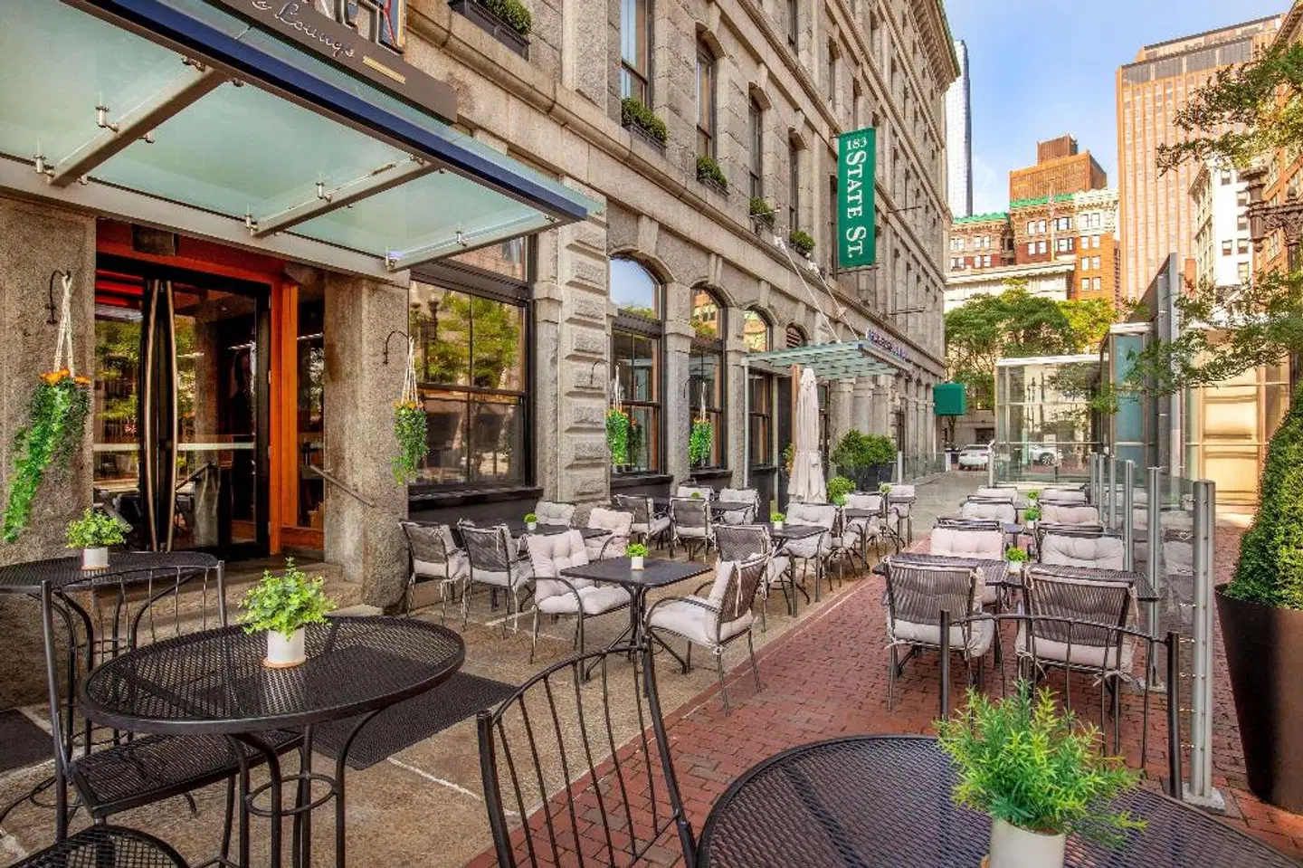 Harborside Inn Terrasse