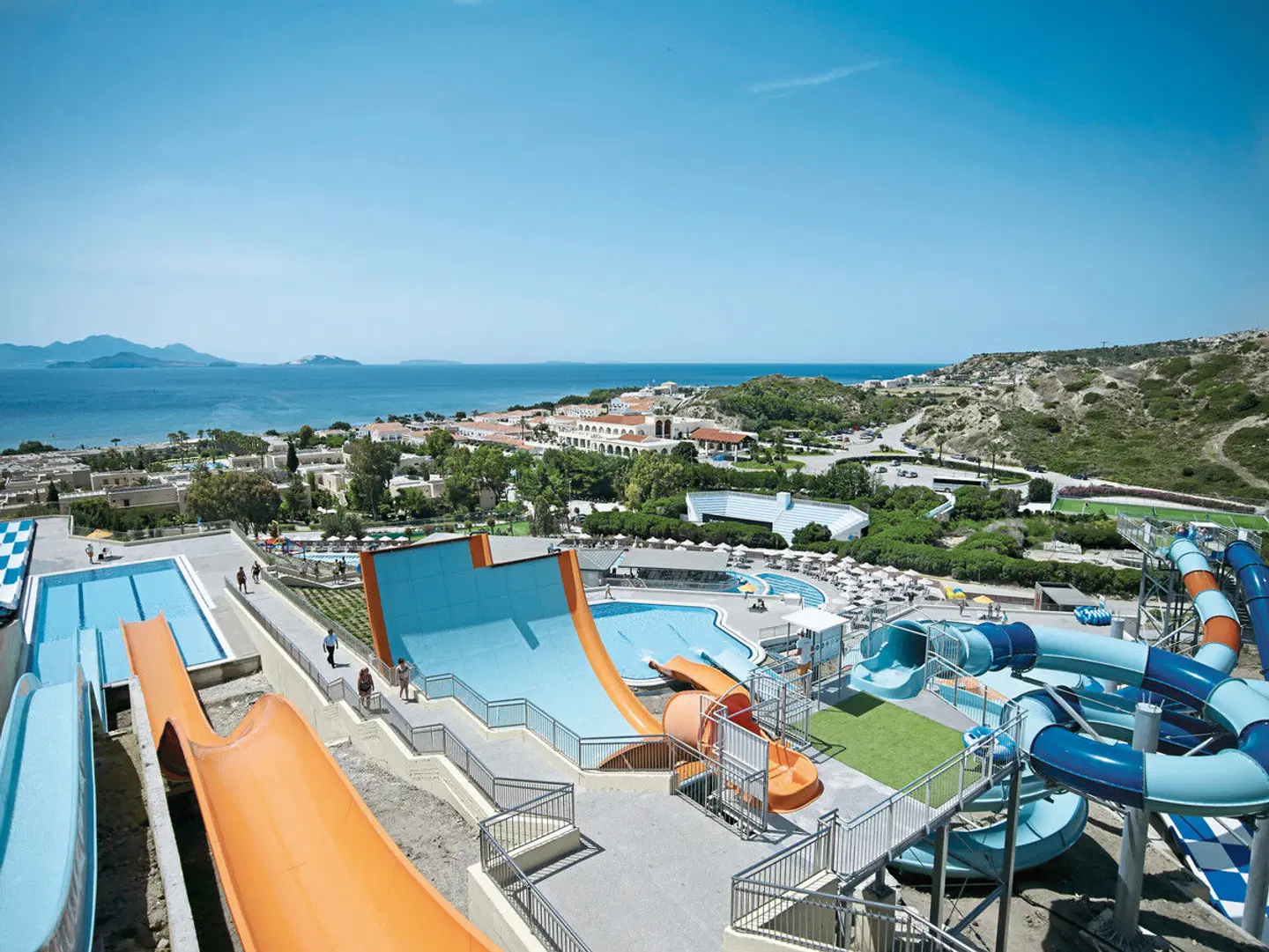 Porto Bello Beach Hotel & Aqua Park Terrasse