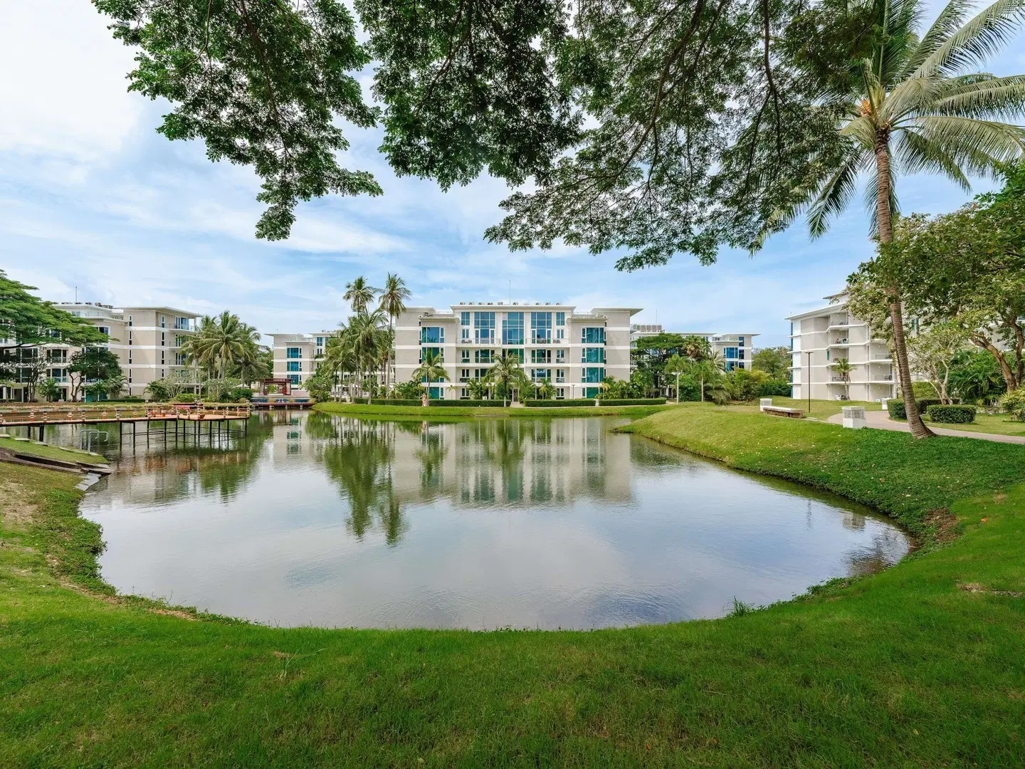 Splash Beach Resort Garten