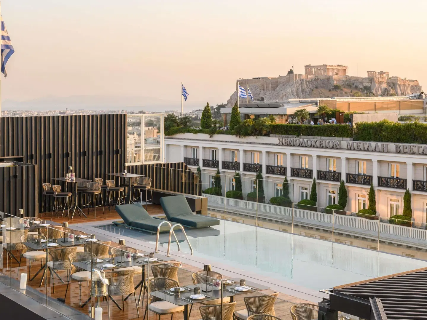 Athens Capital Suites-MGallery Collection Terrasse