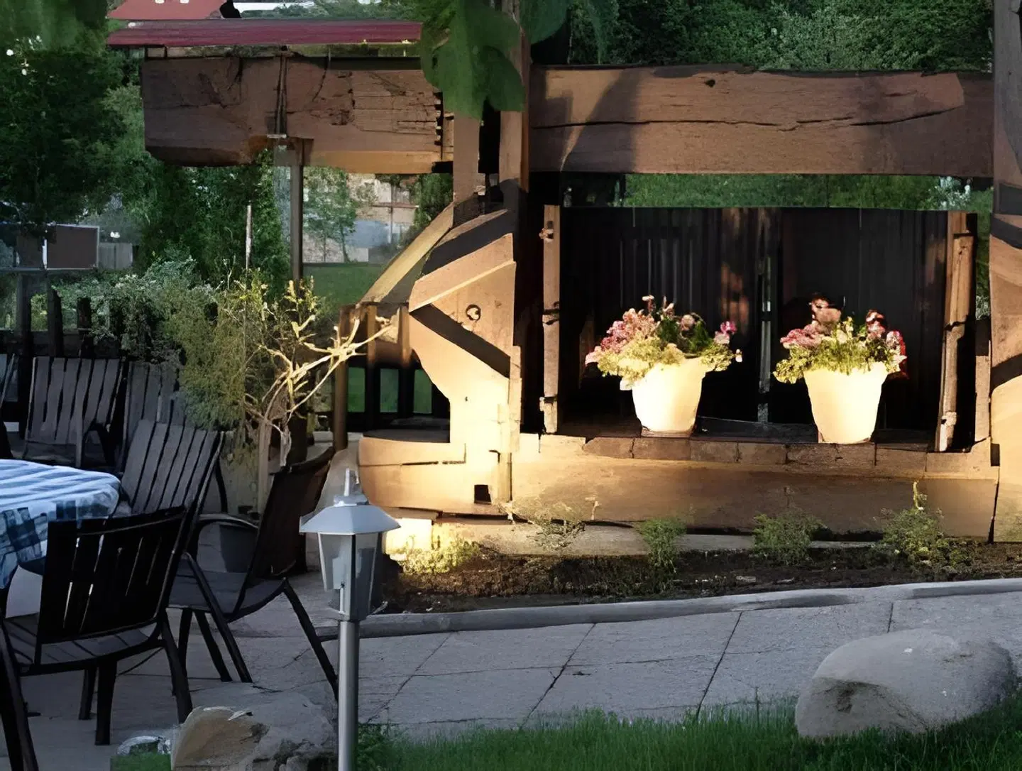 Hotel Zum Goldenen Hirschen Terrasse