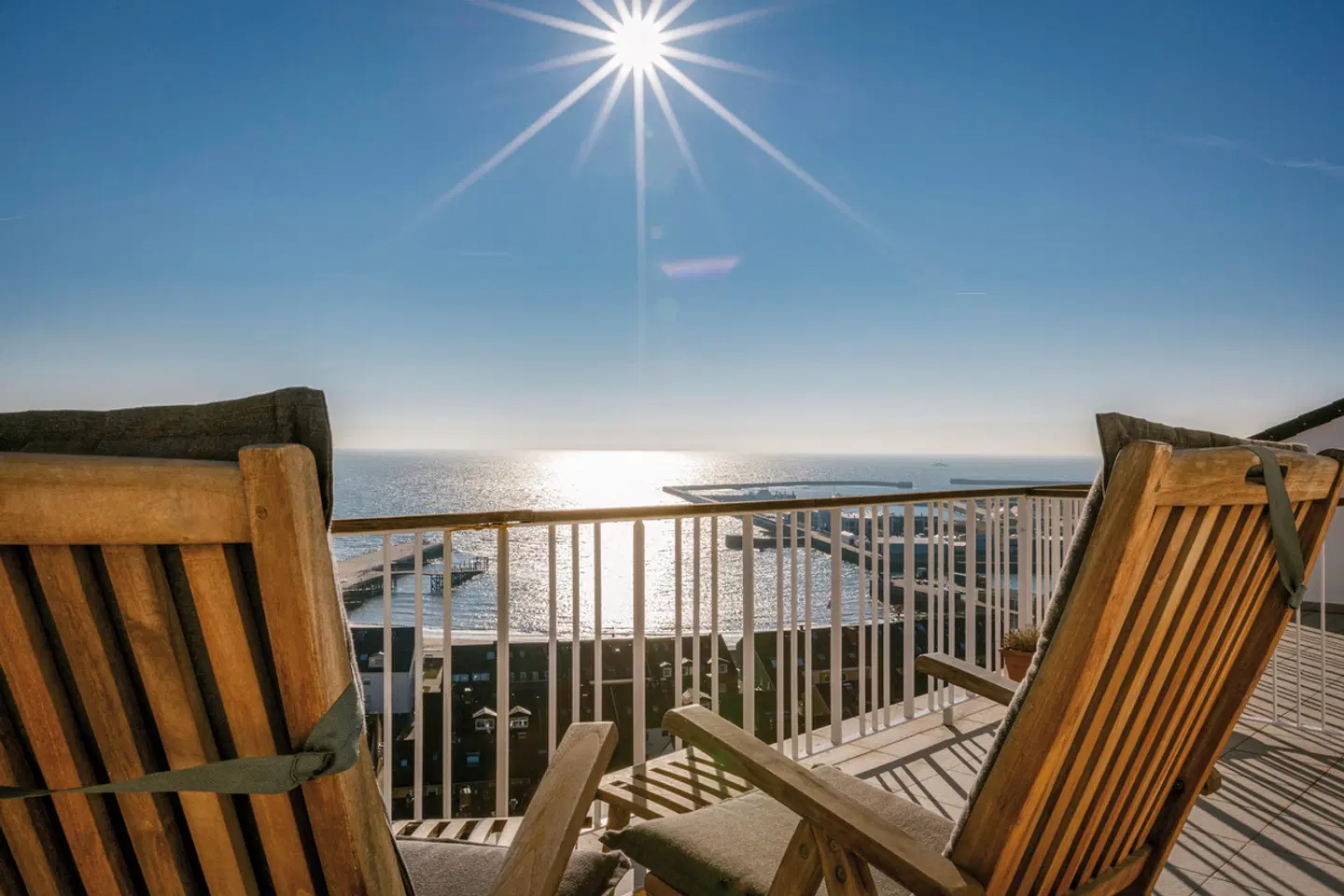 Hotel auf den Hummerklippen Terrasse