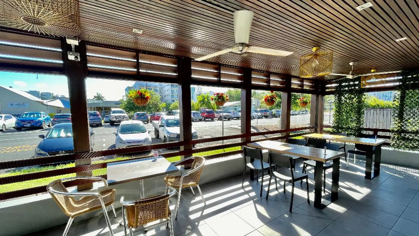 Comfort Inn Cairns City Terrasse