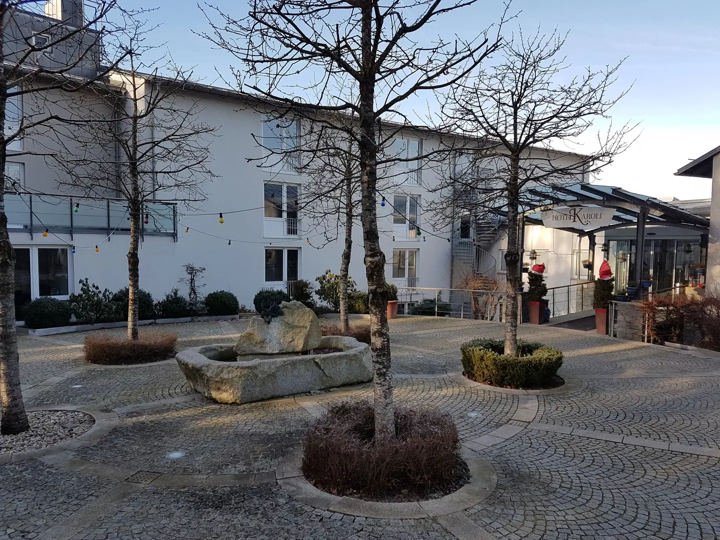 Hotel Karoli Waldkirchen Terrasse