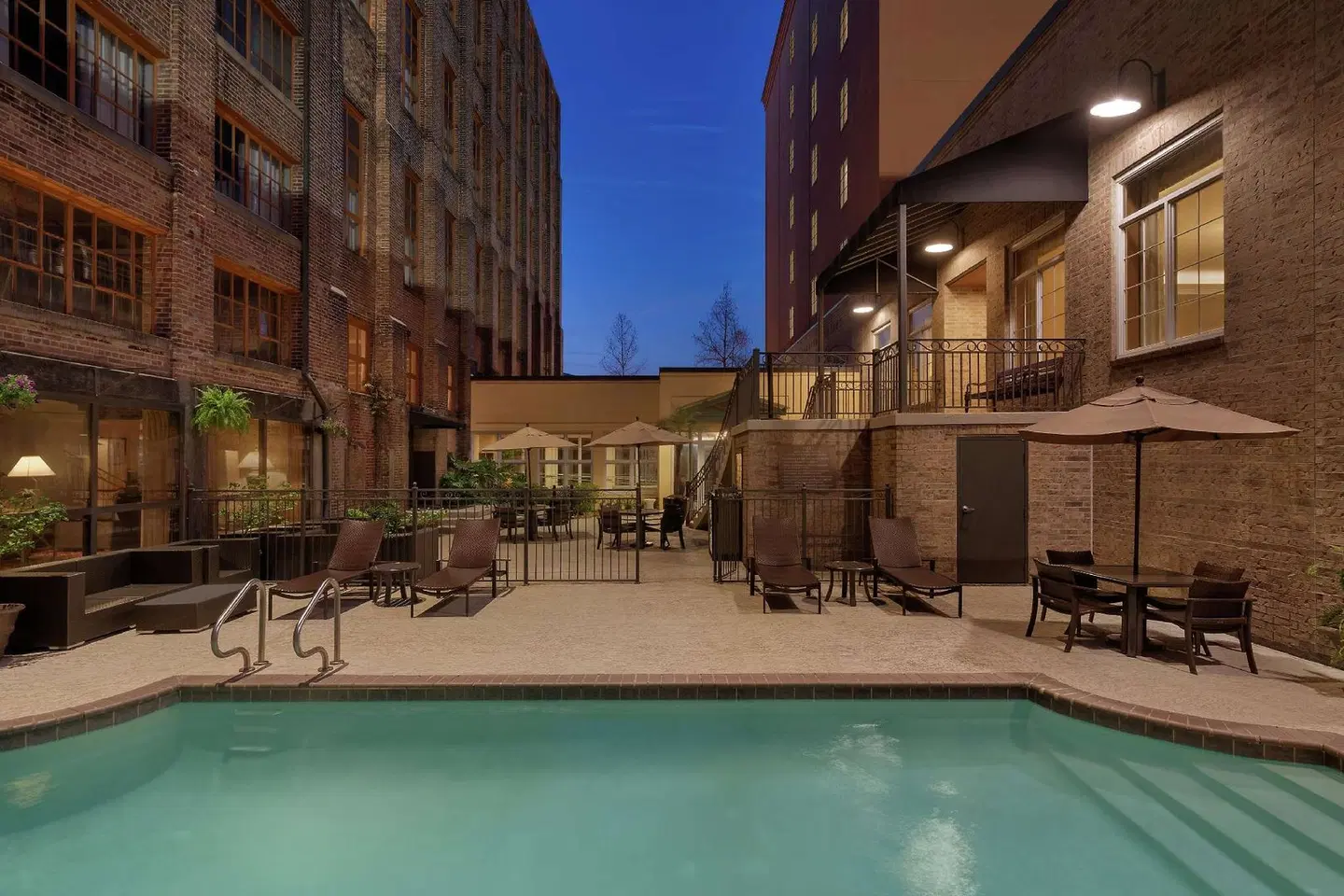 Hampton Inn & Suites New Orleans-Convention Center Terrasse