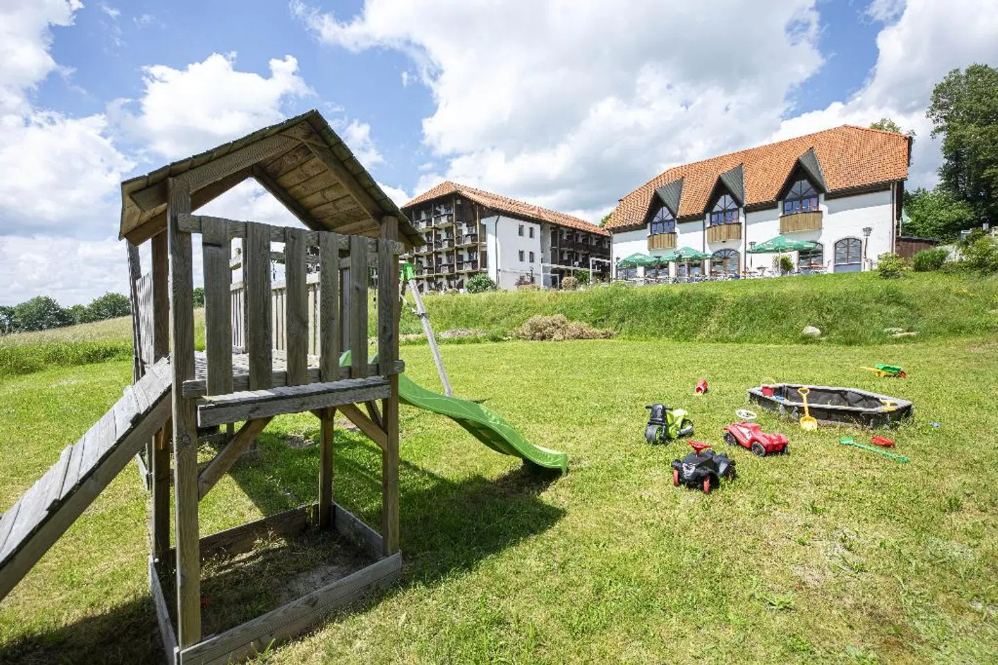 Hotel am Badepark Waldkirchen Garten