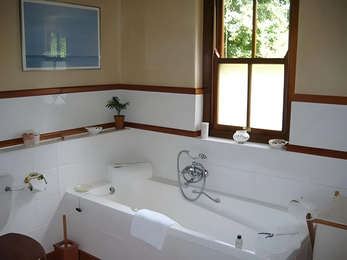 High Timbers Lodge Badezimmer