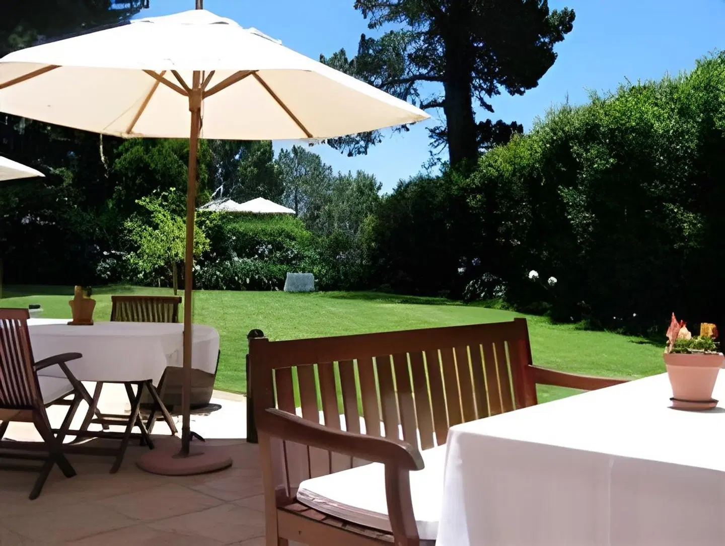 High Timbers Lodge Terrasse