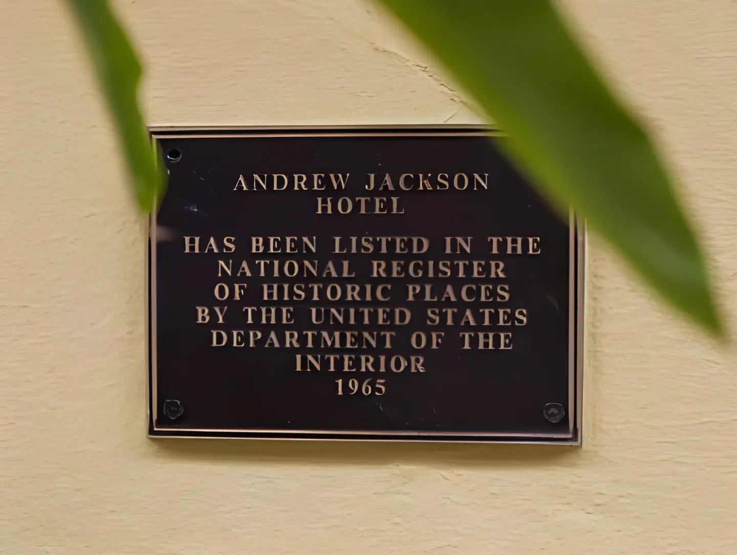 Andrew Jackson Hotel French Quarter Landkarte